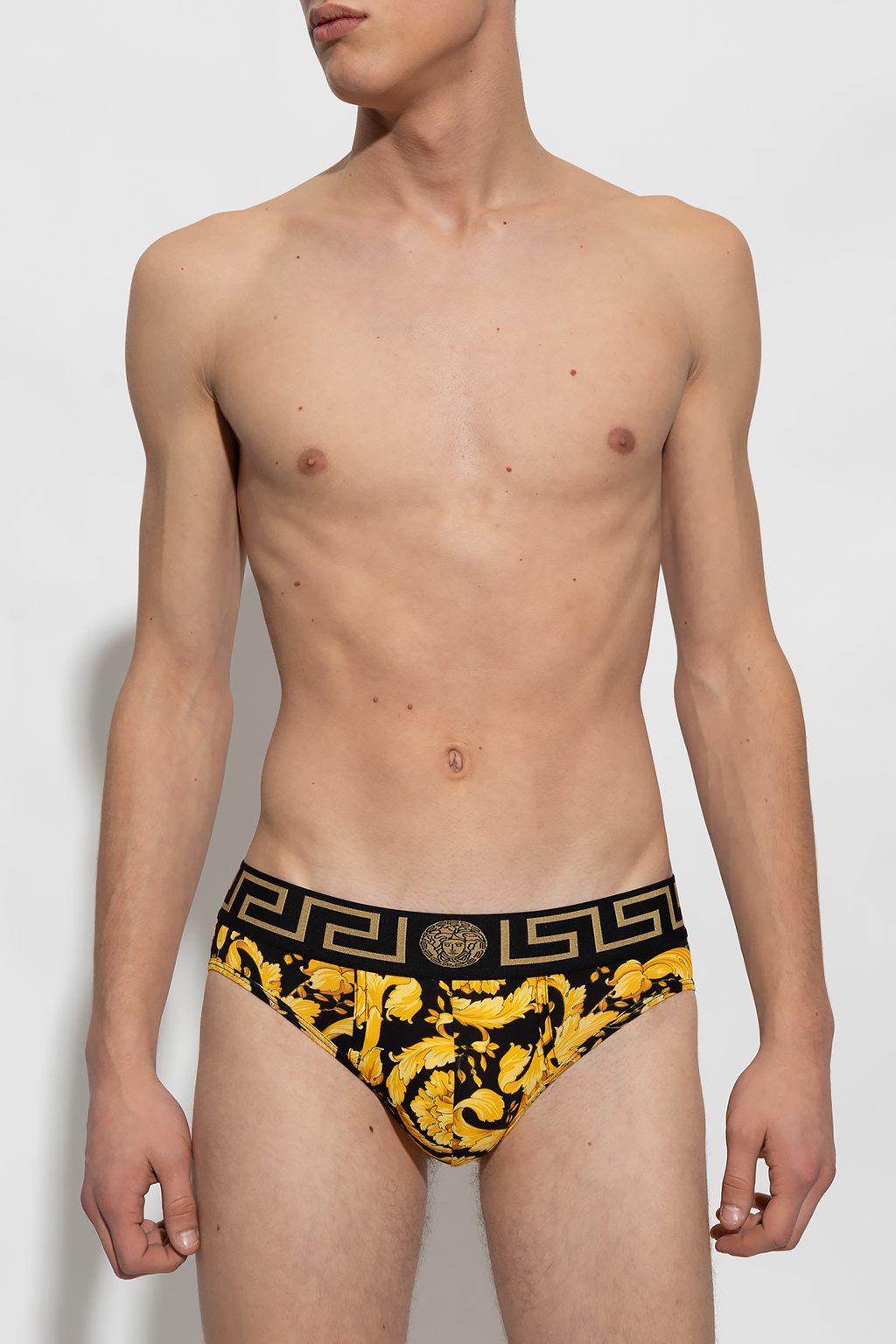 Black Cotton briefs Versace GenesinlifeShops Togo